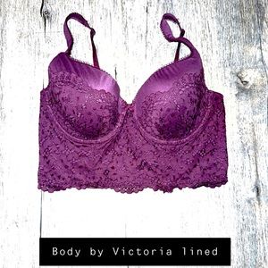 Body by Victoria long lined bra